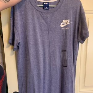 Large purple Nike sweat dress.